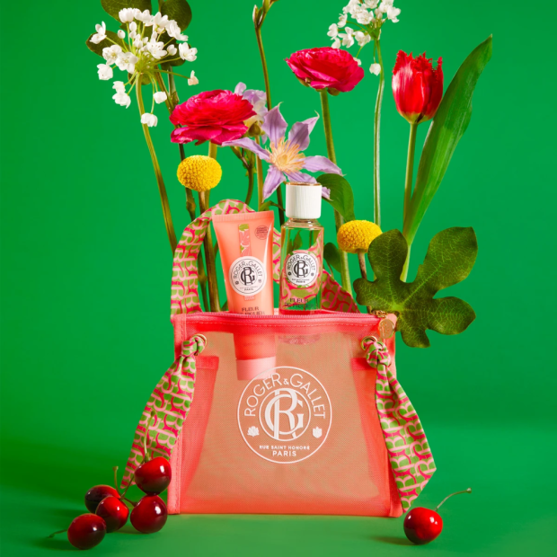 Roger&Gallet FLEUR DE FIGUIER Trousse Eau Parfumée Bienfaisante 30ml + Lait Corps Bienfaisant 50ml | Parashop.com