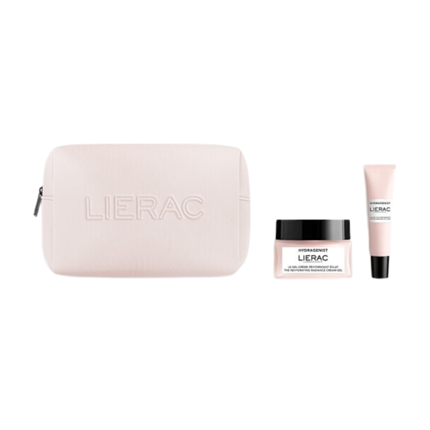 Lierac HYDRAGENIST TROUSSE Le Gel-crème Visage 50ml + Le Soin Yeux Peaux Normales à Sèches 15ml | Parashop.com