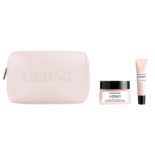 Lierac HYDRAGENIST TROUSSE La Crème Réhydratante Eclat 50ml + Le Soin Yeux Réhydratant 15ml | Parashop.com