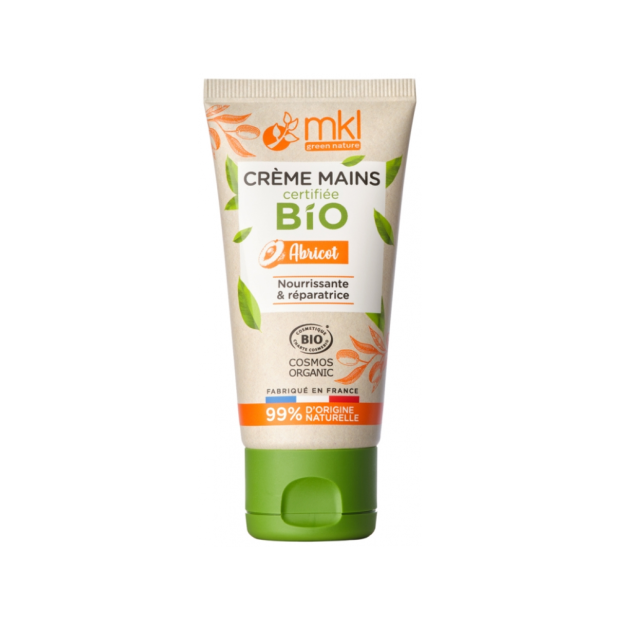 Mkl Green Nature Crème Mains Abricot Bio, 50ml | Parashop.com