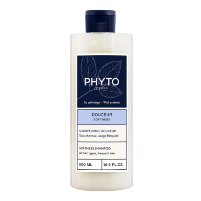 Phyto DOUCEUR Shampooing Tous Types de Cheveux, 500ml | Parashop.com