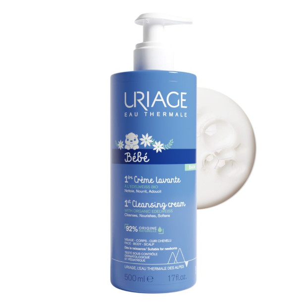 Uriage BÉBÉ 1ere Crème Lavante, 500ml | Parashop.com