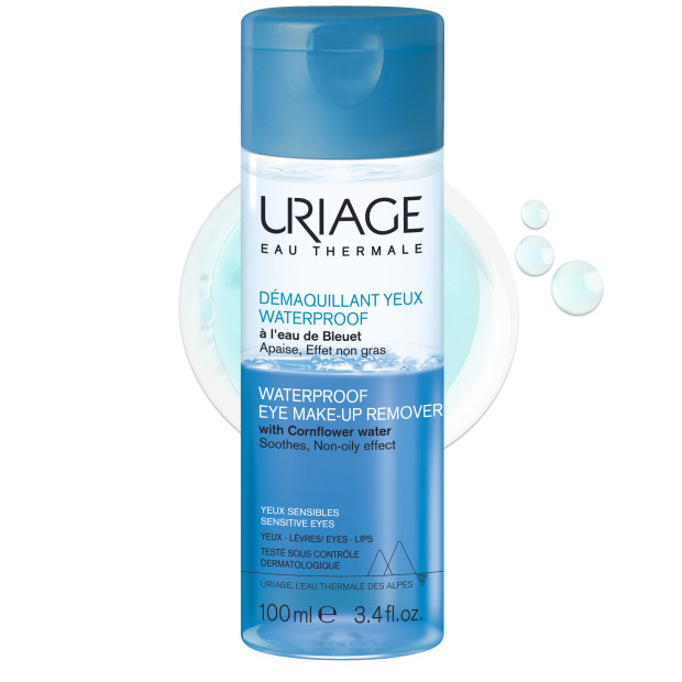 Uriage HYGIÈNE Démaquillant Yeux Waterproof, 100ml | Parashop.com