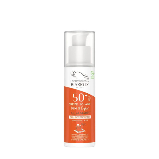 Crème solaire bébé & enfant SPF50+, 100ml