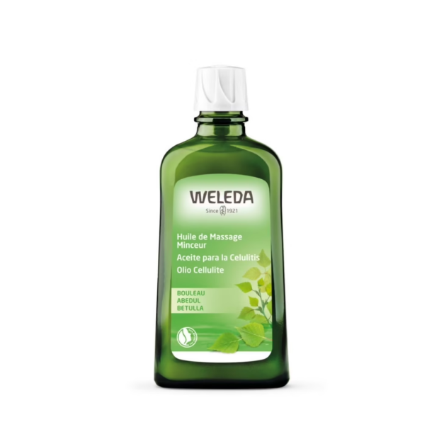 Weleda Huile de Massage Bouleau Minceur Bio, 200ml | Parashop.com