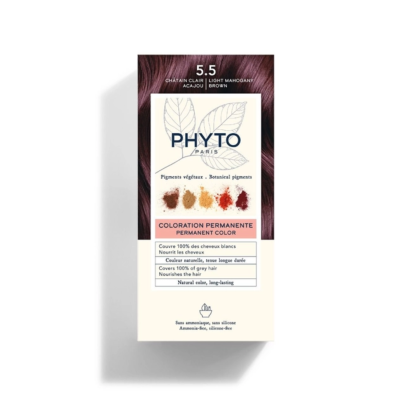 Phyto Coloration 5.5 Kit Coloration 5.5 50ml + 50ml + 12ml | Parashop.com