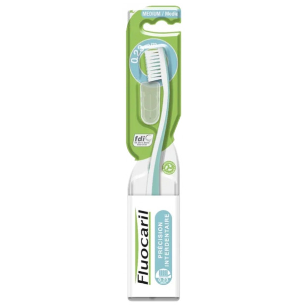 Fluocaril Brosse à Dents Précision Interdentaire Médium 23/100 | Parashop.com