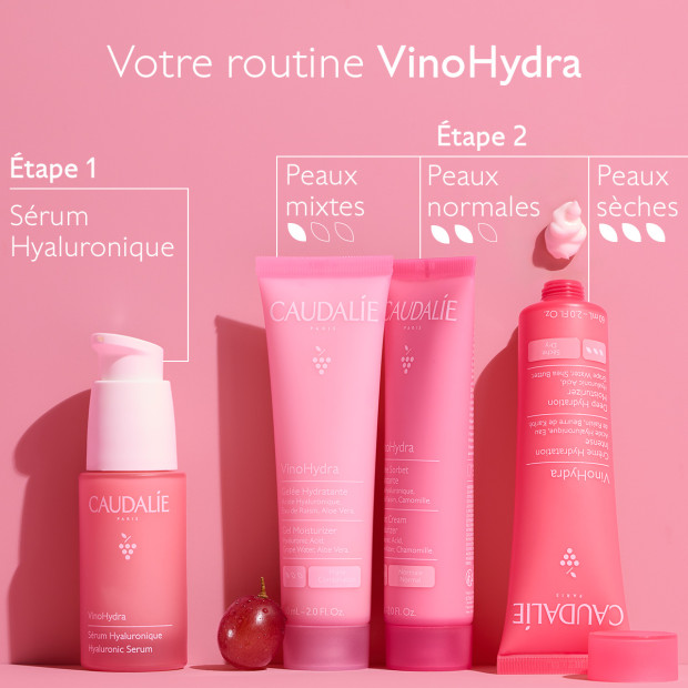 Caudalie VINOSOURCE-HYDRA Crème Sorbet Hydratante, 40ml | Parashop.com