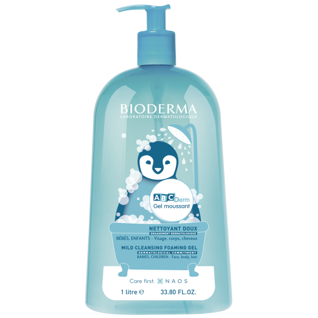 Bioderma ABCDERM Moussant nettoyant doux, 1L | Parashop.com