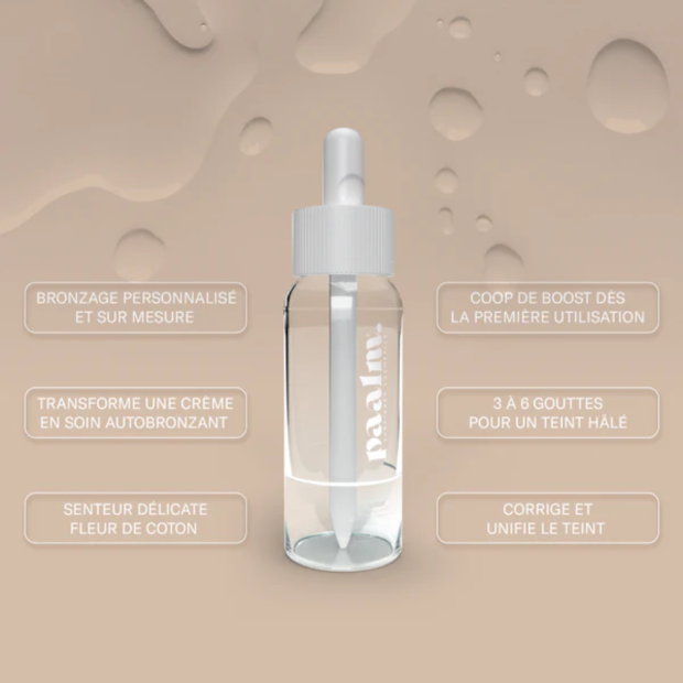 Paalm Serum Gouttes Autobronzante, 30ml | Parashop.com