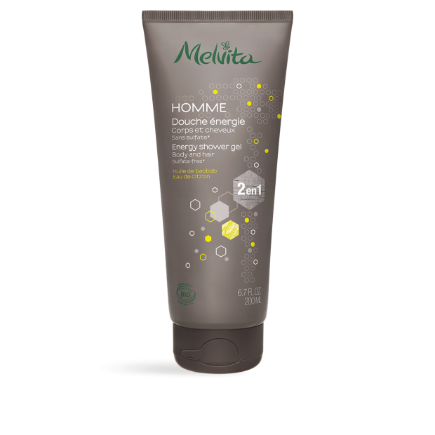 Melvita HOMME Douche 2-en-1, 200ml | Parashop.com