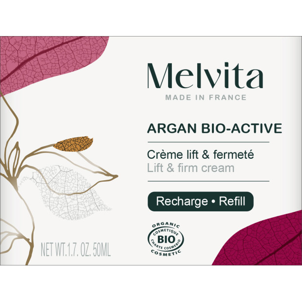 Melvita ARGAN BIO ACTIVE Crème Lift & Fermeté Bio Recharge, 50ml | Parashop.com