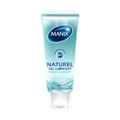 Manix NATUREL Gel Lubrifiant Douceur & Sensibilité, 80ml | Parashop.com