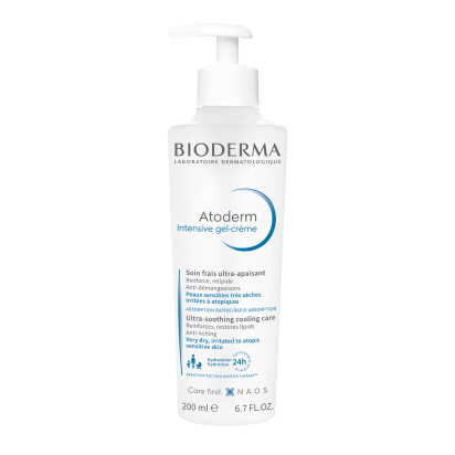 Bioderma ATODERM INTENSIVE gel crème soin frais ultra-apaisant, 200ml | Parashop.com