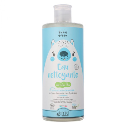 Mkl Green Nature Baby Green Eau Nettoyante Bio, 1L | Parashop.com