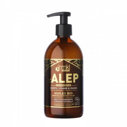 Mkl Green Nature L'Alep Savon Doux Bio, 500ml | Parashop.com