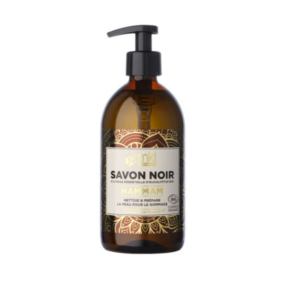 Mkl Green Nature Hammam Savon Noir, 500ml | Parashop.com