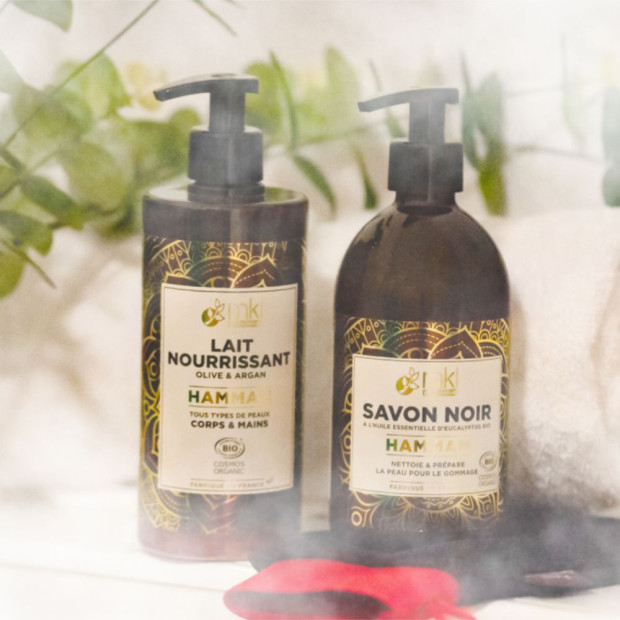 Mkl Green Nature Hammam Savon Noir, 500ml | Parashop.com