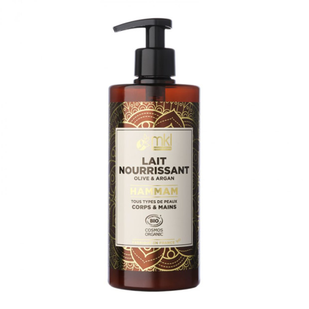 Mkl Green Nature Hammam Lait Nourrissant Olive & Argan, 400ml | Parashop.com