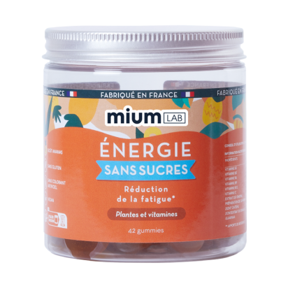 Mium Lab Gummies Energie Sans Sucre, 42 gummies | Parashop.com