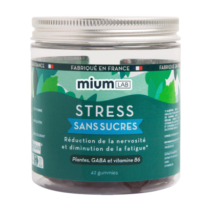 Mium Lab Gummies Stress Sans Sucre, 42 gummies | Parashop.com