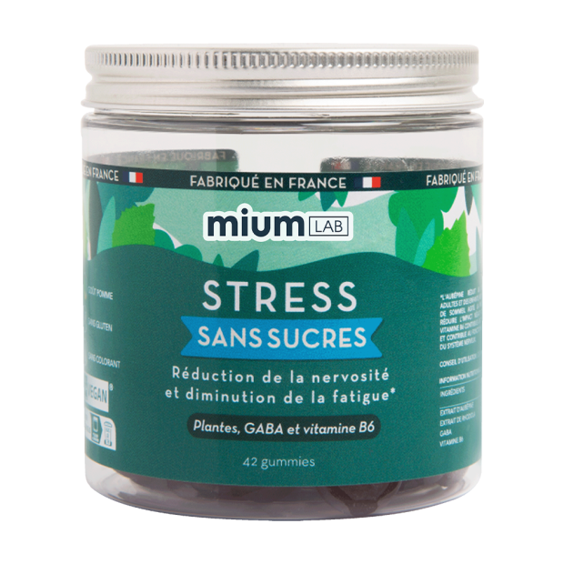 Mium Lab Gummies Stress Sans Sucre, 42 gummies | Parashop.com