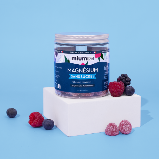 Mium Lab Gummies Magnésium Sans Sucre, 42 gummies | Parashop.com