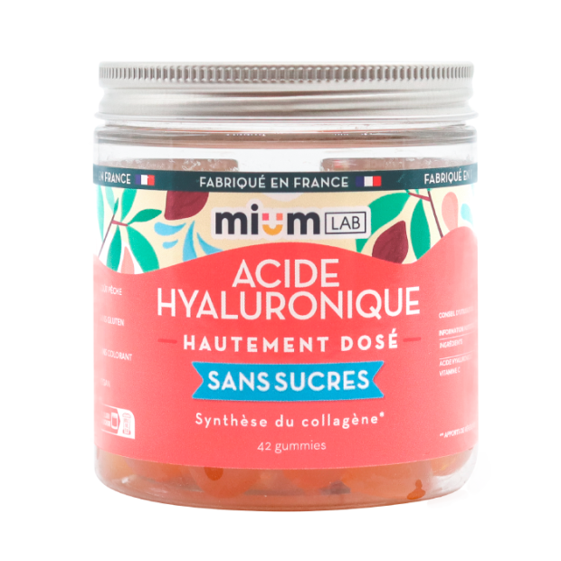 Mium Lab Gummies Acide Hyaluronique Sans Sucre, 42 gummies | Parashop.com