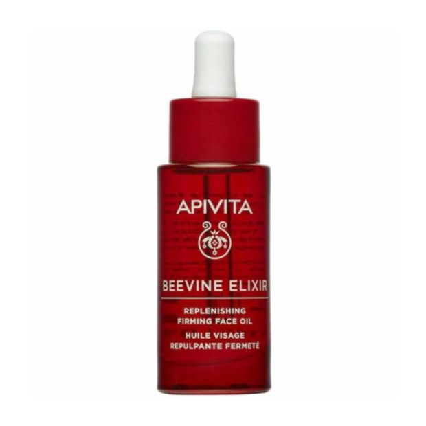 Apivita BEEVINE ELIXIR Huile visage repulpante & fermeté, 30ml | Parashop.com