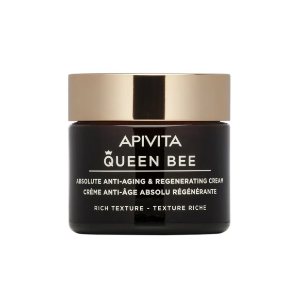 Apivita QUEEN BEE Crème riche anti-âge absolu régénérante, 50ml | Parashop.com