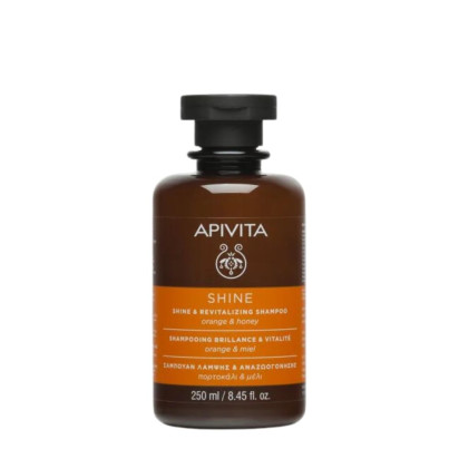 Apivita SHINE Shampoing birllance & vitalité, 250ml | Parashop.com