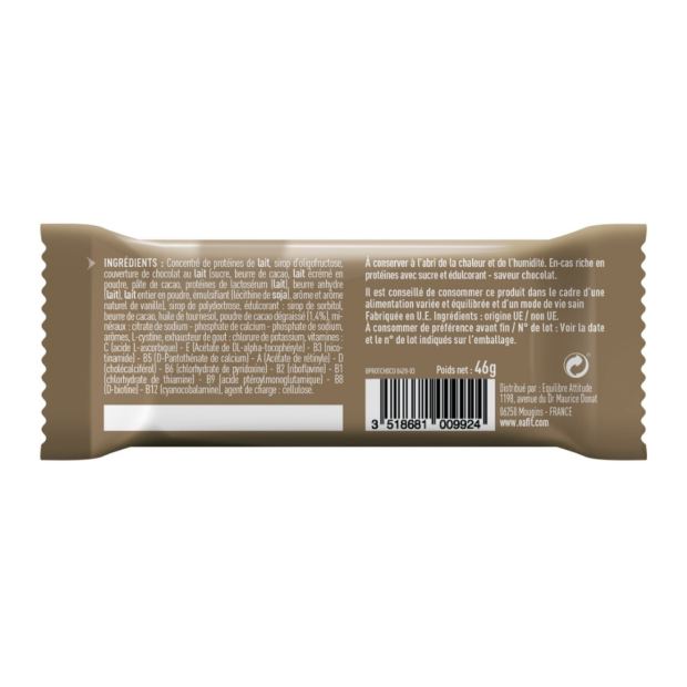 La Barre Protéinée Saveur Chocolat, 46g