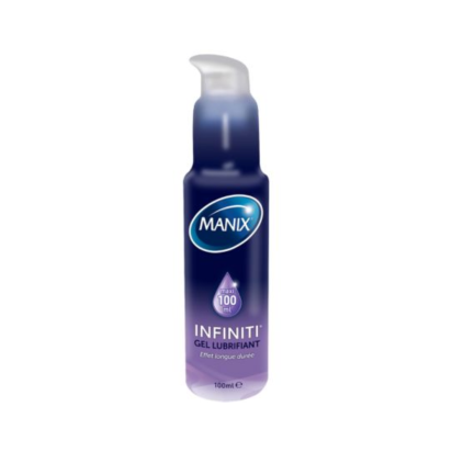 Manix INFINITI Gel lubrifiant effet longue durée à base de silicone, 100ml | Parashop.com