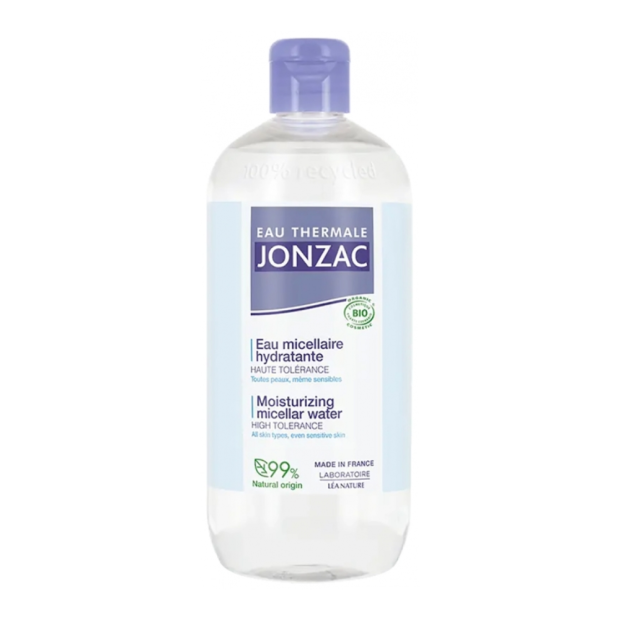 Jonzac Eau Micellaire Hydratante Bio, 500ml | Parashop.com