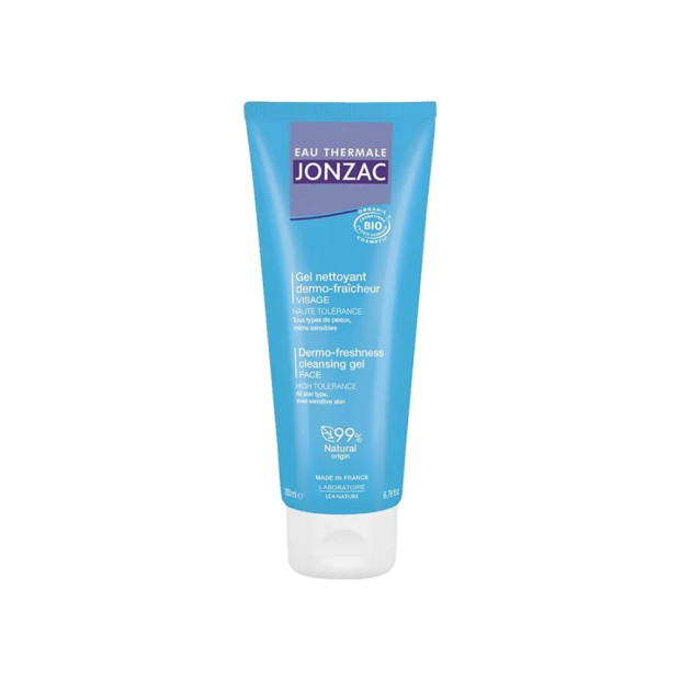 Jonzac Gel Nettoyant Dermo-Fraîcheur Bio, 200ml | Parashop.com