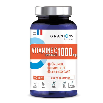 Granions Vitamine C Liposomale 1000 mg, 60 comprimés | Parashop.com