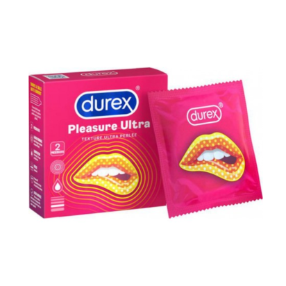 Durex PLEASURE ULTRA Texture ultra-perlée x2 | Parashop.com