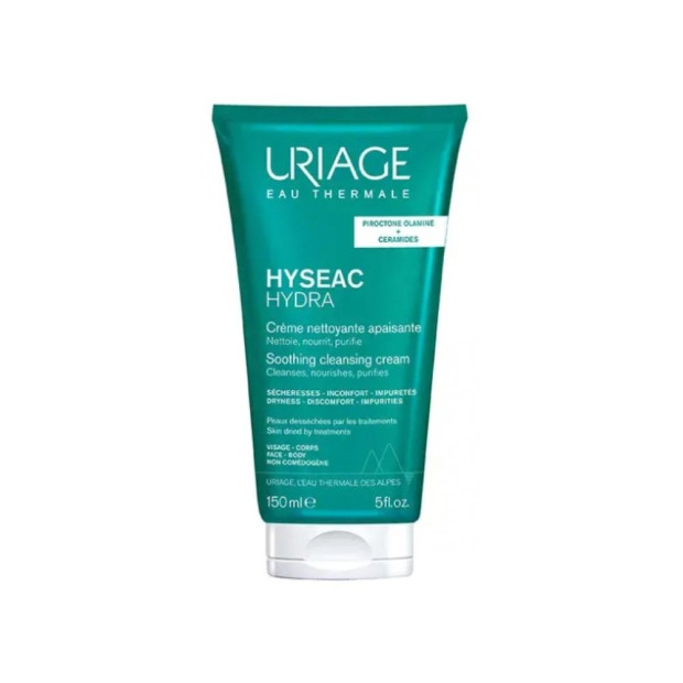 Uriage HYSEAC HYDRA Crème Nettoyante Apaisante, 150ml | Parashop.com