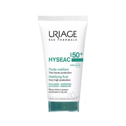 Uriage HYSEAC Fluide Matifiant SPF50+, 50ml | Parashop.com