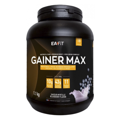 Ea Fit GAINER MAX Myrtille, 1.1kg | Parashop.com