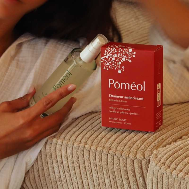 Poméol HYDRO TONIC Anti-cellulite peau d'orange, 1 mois - 60 Comprimés | Parashop.com