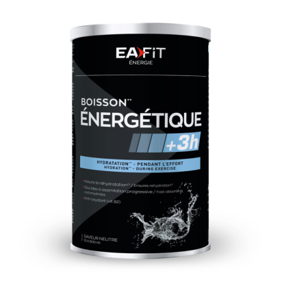 Ea Fit BOISSON ENERGETIQUE +3h Hydratation Pendant l'Effort Saveur Neutre, 500g | Parashop.com