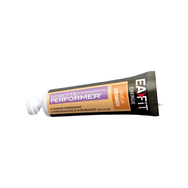 Ea Fit PERFORMER GEL ENERGETIQUE Performance & Endurance Saveur Orange, 10 dosettes x 25g | Parashop.com