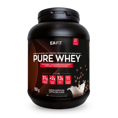 Ea Fit PURE WHEY Saveur Cappuccino, 850g | Parashop.com