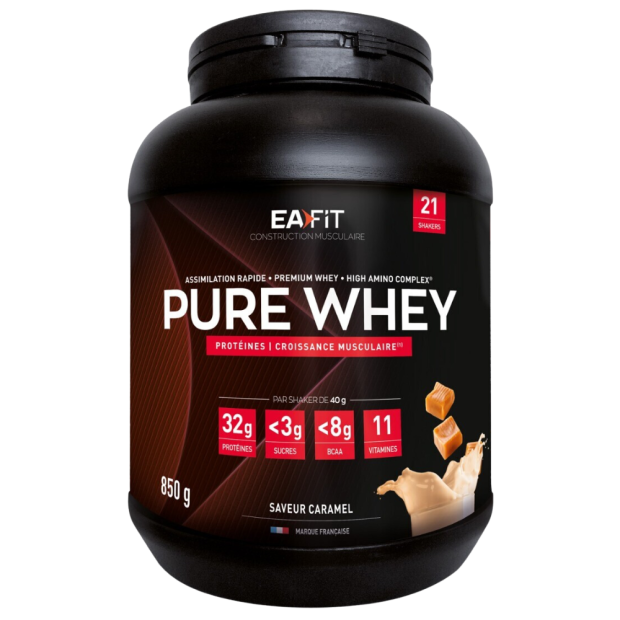 Ea Fit PURE WHEY Saveur Chocolat Noisette, 850g | Parashop.com