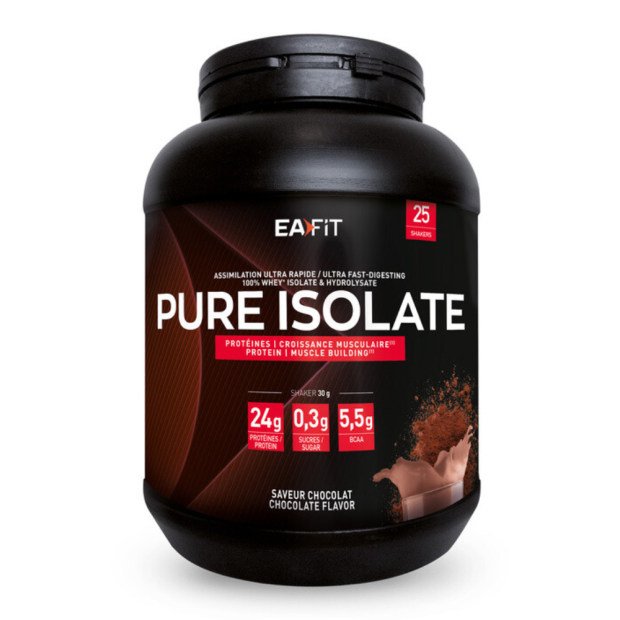 Ea Fit PURE ISOLATE Saveur Chocolat, 750g | Parashop.com