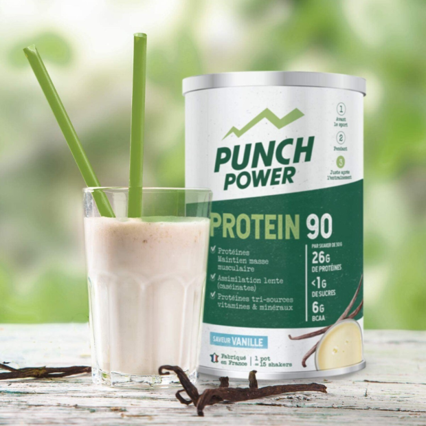 Ea Fit PUNCH POWER WHEY PROTEIN Saveur Vanille, 350g | Parashop.com