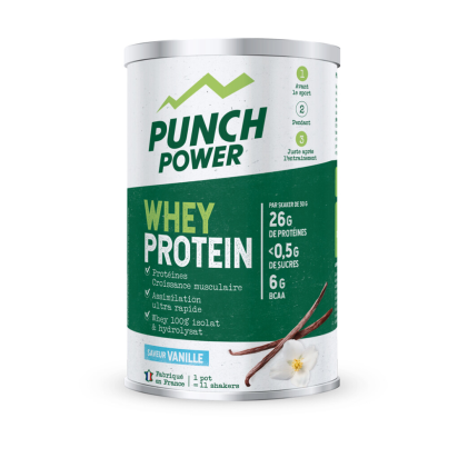 Ea Fit PUNCH POWER WHEY PROTEIN Saveur Vanille, 350g | Parashop.com