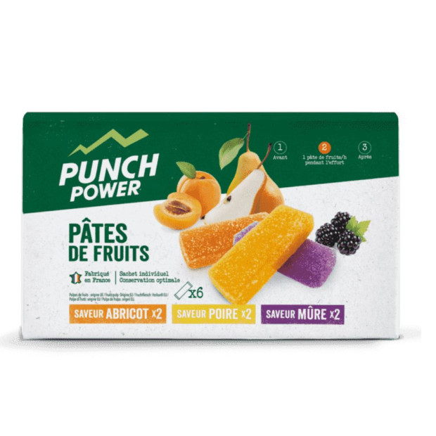 Ea Fit PUNCH POWER Pâtes de Fruits Energétiques 3 parfums, lot 12x6 | Parashop.com