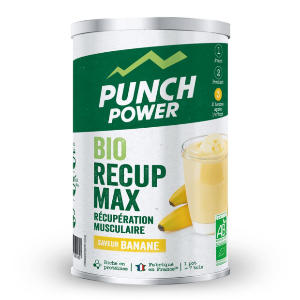 Ea Fit PUNCH POWER BIO RECUP MAX Saveur Banane, 480g | Parashop.com